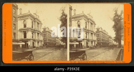 144 di orticoltura e studio di edifici, Tremont San, Boston, massa da Soule, John P., 1827-1904 Foto Stock