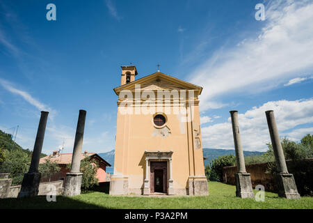 Toscolano-Maderno, Italia, la Chiesa del pellegrinaggio di Santa Maria del Benaco Foto Stock