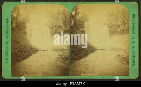 . Minnehaha, Minnesota. Copertura: 1865?-1903. Fonte Imprint: 1865?-1903.. Elemento digitale pubblicata 6-15-2005; aggiornato 2-13-2009. 192 Minnehaha, Minnesota, da A. A. Palmer Foto Stock