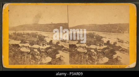. La ricerca del Potomac, da Bolivar Heights, Harper's Ferry, Va. titolo alternativo: American viste. Copertura: 1859?-1885?. Fonte impronta: 1859?-1885?. Elemento digitale pubblicata 1-25-2006; aggiornato 2-13-2009. 176 cercando il Potomac, da Bolivar Heights, Harper's Ferry, Va, da Robert N. Dennis raccolta di vista stereoscopica 2 Foto Stock