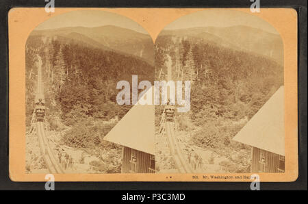 201 Mt. Washington e dalla stazione ferroviaria, da Kilburn fratelli Foto Stock