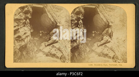 . Ago's Eye, Tallulah, Ga. Creato: ca. 1885. Elemento digitale pubblicata 6-30-2005; aggiornato 2-12-2009. 206 ago's Eye, Tallulah, Ga, da Littleton Visualizza Co. Foto Stock