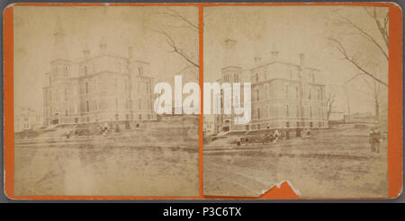 207 Nuova Briscoe schoolhouse, J. S. Lefavor Foto Stock