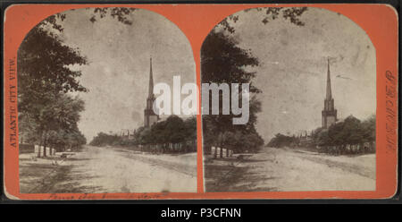 . Penn. Ave. da sud. Titolo alternativo: Atlantic City View. Pubblicato: ca. 1875. Copertura: [1875?-1905?]. Impronta di origine: [1875?-1905?]. Elemento digitale pubblicata 2-16-2006; aggiornato 6-15-2009. 233 Penn. Ave. da sud, da S. R. Morse Foto Stock