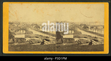. Vista pittoresca di Georgetown, il Potomac e Chesapeake Canal, dalla parte posteriore dell'Osservatorio. Titolo alternativo: Viste nella città di Washington D.C., No.2743. Creato: 1860-1880. Copertura: 1860-1880. Fonte impronta: 1860?-1880?. Elemento digitale pubblicata 1-25-2006; aggiornato 2-13-2009. 236 vista pittoresca di Georgetown, il Potomac e Chesapeake Canal, dalla parte posteriore dell'Osservatorio, da E. &AMP; H.T. Anthony (Azienda) 3 Foto Stock