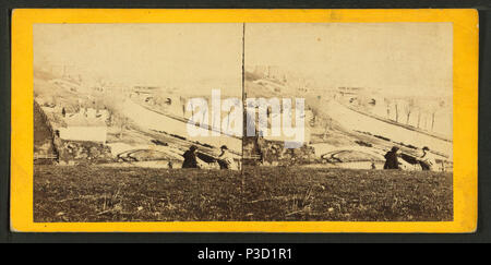 236 vista pittoresca di Georgetown, il Potomac e Chesapeake Canal, dalla parte posteriore dell'Osservatorio, da E. &AMP; H.T. Anthony (Azienda) 4 Foto Stock