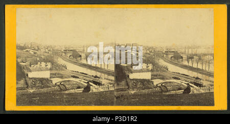 . Vista pittoresca di Georgetown, il Potomac e Chesapeake Canal, dalla parte posteriore dell'Osservatorio. Titolo alternativo: Washington viste sulla città, No.2743. Creato: 1860-1880. Copertura: 1860-1880. Fonte impronta: 1860?-1880?. Elemento digitale pubblicata 1-25-2006; aggiornato 2-13-2009. 236 vista pittoresca di Georgetown, il Potomac e Chesapeake Canal, dalla parte posteriore dell'Osservatorio, da E. &AMP; H.T. Anthony (Azienda) Foto Stock