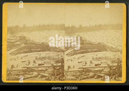 . La Contea di Potter farm. Copertura: 1860?-1915?. Fonte impronta: 1860?-1915?. Elemento digitale pubblicata 6-15-2005; aggiornato 2-13-2009. 242 Potter County farm, da J. B. Bergstresser Foto Stock