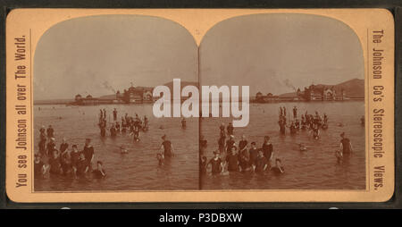 262 Saltair Beach, Utah, da Johnson, Charles Ellis, 1857-1926 2 Foto Stock