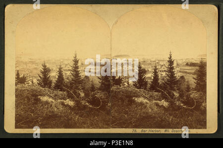 29 Bar Harbor, Mt. Deserto, Me da B. Bradley 2 Foto Stock