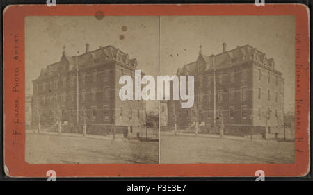 . La parrocchia di san Michele ospedale. Pubblicato: ca. 1875. Copertura: [1875?-1890?]. Impronta di origine: [1875?-1890?]. Elemento digitale pubblicata 2-16-2006; aggiornato 6-15-2009. 281 St. Michael's Hospital, da T. F. gru Foto Stock