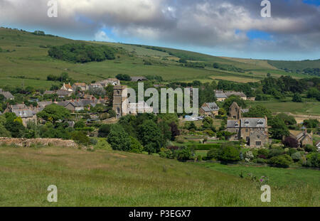 Abbotsbury Village West Dorset estate Foto Stock