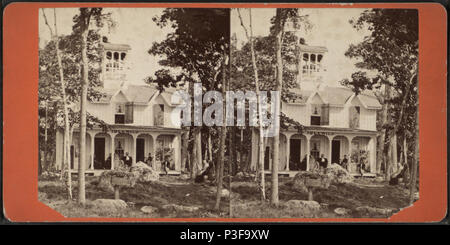 . La Crossman House. Copertura: 1870?-1890?. Fonte Imprint: Alessandria Bay, N.Y. : Crossman House Studio Fotografico, 1870?-1890?. Elemento digitale pubblicata 10-24-2005; aggiornato 2-11-2009. 305 La Crossman House, da A. C. MCINTYRE Foto Stock