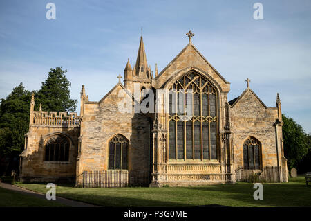 La Chiesa di San Lorenzo, Evesham, Worcestershire, England, Regno Unito Foto Stock