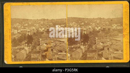 . Vista nella città di Dultuh. Copertura: 1870?-1879?. Fonte impronta: Duluth, Minn. : Caswell & Davy, 1870?-1879?. Elemento digitale pubblicata 6-15-2005; aggiornato 2-13-2009. 350 vista nella città di Dultuh, da Caswell &AMP; Davy Foto Stock