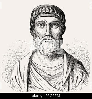 Julian o Giuliano l'Apostata, imperatore romano da 361 a 363 Foto Stock