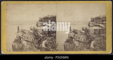 35 ad occhio d'uccello del Yonkers, dal Palisades sull'Hudson, da E. &AMP; H.T. Anthony (Azienda) Foto Stock