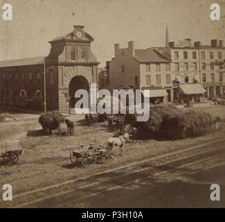 359 vista del mercato centrale, Newark, N.J, da G. C. Robinson &AMP; Co. Foto Stock