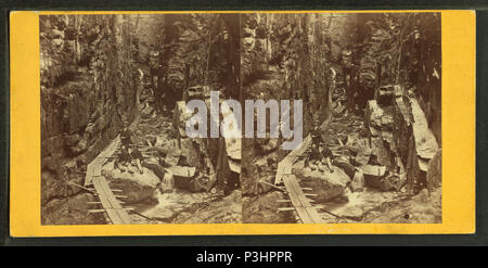 371 Visitatori presso il Flume, 1867, da H. S. Fifield 2 Foto Stock