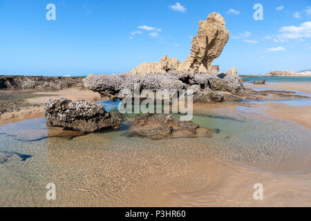 Umdloti Beach, Kwazulu Natal, Sud Africa Foto Stock