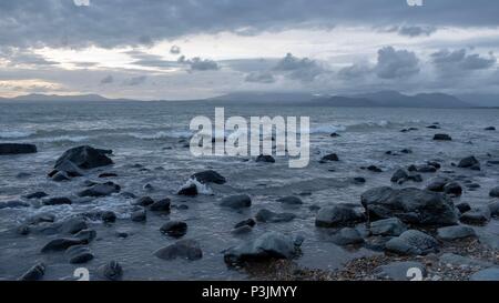 Cardigan Bay Galles da Shell Island Regno Unito Foto Stock