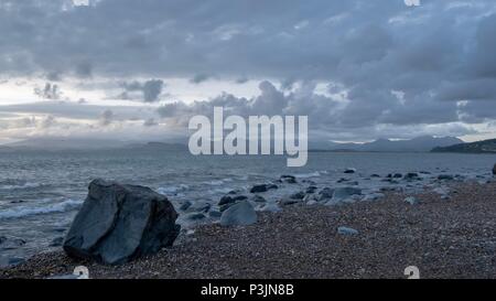 Cardigan Bay Galles da Shell Island Regno Unito Foto Stock