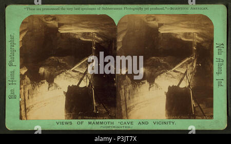 . Pozzo senza fondo. Titolo alternativo: Viste della Caverna del Mammuth e dintorni. 17. Copertura: 1889. Fonte impronta: New Albany, ind. : Ben Hains, 1889.. Elemento digitale pubblicata 6-16-2005; aggiornato 2-12-2009. 41 abisso di Ben Hains Foto Stock