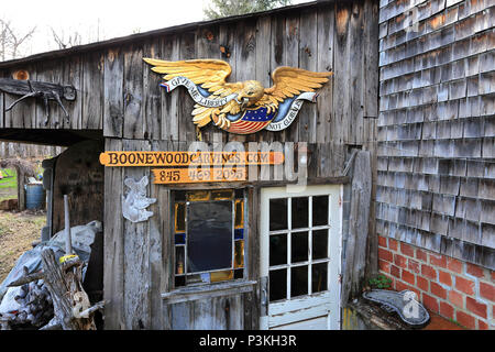 Macchine per la lavorazione del legno shop Sugar Loaf New York Foto Stock