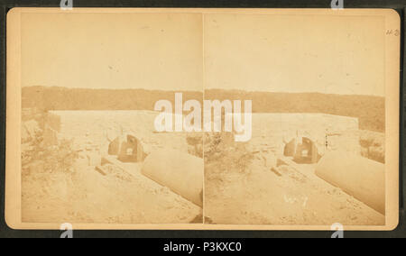 41 Boston opere idriche, Sudbury River condotto, 1876, DIVISIONE III, vista ovest camera a sifone, da Barritt, William, b. ca. 1822 Foto Stock