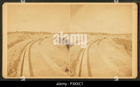 41 Boston opere idriche, Sudbury River condotto, 1876, DIVISIONE III, Sezione 13, ( ) terrapieno, guardando ad est, da Barritt, William, b. ca. 1822 Foto Stock