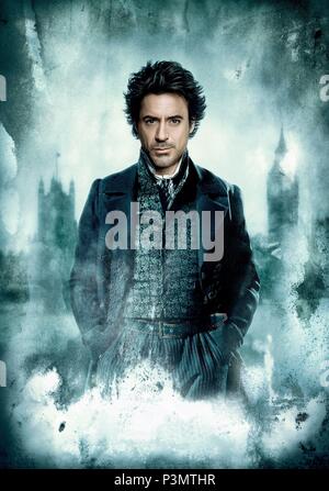 Pellicola originale titolo: Sherlock Holmes. Titolo inglese: Sherlock Holmes. Regista: Guy Ritchie. Anno: 2009. Stelle: Robert Downey Jr. Credit: argento foto / Album Foto Stock