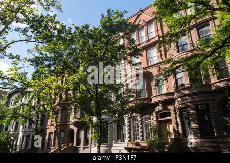 Upper West Side di New York City, Stati Uniti d'America Foto Stock