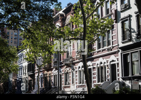 Upper West Side di New York City, Stati Uniti d'America Foto Stock