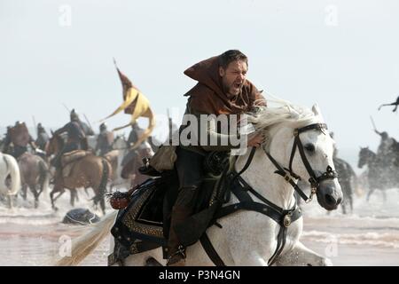 Pellicola originale titolo: Robin Hood. Titolo inglese: Robin Hood. Regista: RIDLEY SCOTT. Anno: 2010. Stelle: Russell Crowe. Credito: Universal Pictures / Album Foto Stock