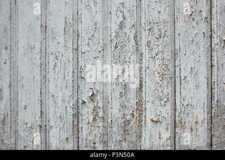 Grunge texture, leggero peeling di vernice dalla superficie in legno Foto Stock