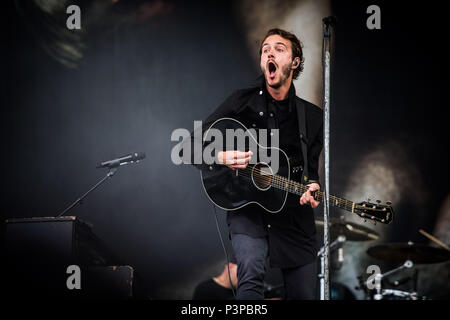 Landgraaf, Paesi Bassi 17 giugno 2018 redattori eseguire live at Pinkpop Festival 2018 © Roberto Finizio/ Alamy Live News Foto Stock