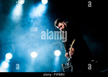 Landgraaf, Paesi Bassi 17 giugno 2018 redattori eseguire live at Pinkpop Festival 2018 © Roberto Finizio/ Alamy Live News Foto Stock