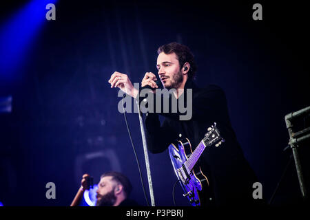 Landgraaf, Paesi Bassi 17 giugno 2018 redattori eseguire live at Pinkpop Festival 2018 © Roberto Finizio/ Alamy Live News Foto Stock