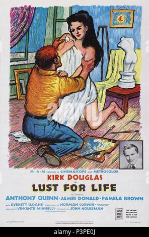 Pellicola originale titolo: Lussuria per la vita. Titolo inglese: Lussuria per la vita. Regista: Vincente Minnelli. Anno: 1956. Credito: M.G.M / Album Foto Stock