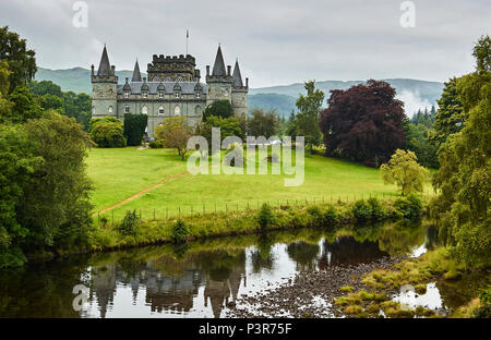 Castello di Inverary Foto Stock