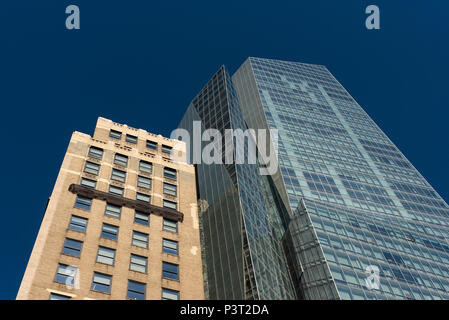 386 e 400 Park Avenue South edifici, Manhattan, New York City, Stati Uniti d'America Foto Stock