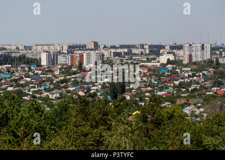 Una vista generale su regioni di Volgograd il 18 giugno 2018 a Volgograd, Russia. (Foto di Daniel Chesterton/phcimages.com) Foto Stock
