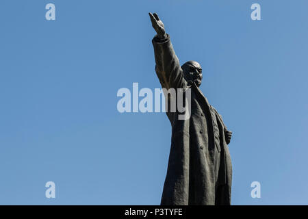 Una vista generale della Piazza Lenin il 18 giugno 2018 a Volgograd, Russia. (Foto di Daniel Chesterton/phcimages.com) Foto Stock