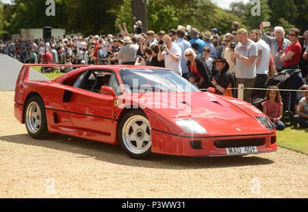 Wilton classico e Supercar weekend , tenutosi a Wilton House, Nr Salisbury 07/06/2015 Foto Stock