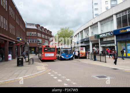 Il centro commerciale di Peterborough, CAMBRIDGESHIRE England Regno Unito Foto Stock