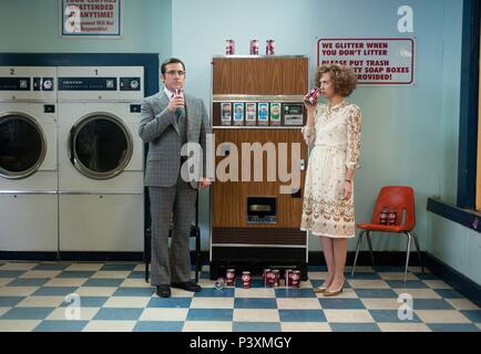 Pellicola originale titolo: ANCHORMAN 2: La leggenda continua. Titolo inglese: ANCHORMAN 2: La leggenda continua. Regista: ADAM MCKAY. Anno: 2013. Stelle: Steve Carell; KRISTEN WIIG. Credito: Paramount Pictures / Album Foto Stock