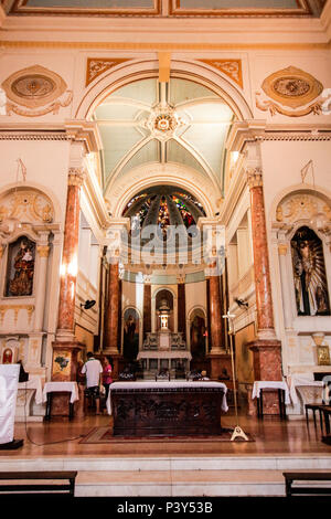 Igreja do Santíssimo Sacramento da Boa Vista, na Rua Imperatriz Tereza Cristina, Bairro da Boa Vista, Recife, PE. Foto Stock