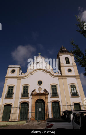 Igreja Nossa Senhora do Amparo, situada no sítio Histórico de in Olinda, Pernambuco. Foto Stock