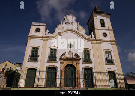 Igreja Nossa Senhora do Amparo, situada no sítio Histórico de in Olinda, Pernambuco. Foto Stock