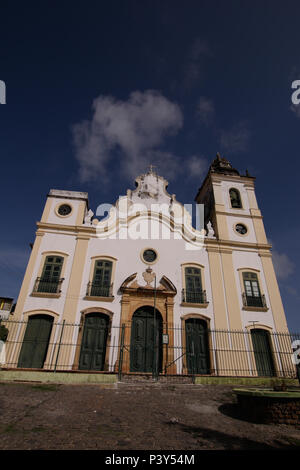 Igreja Nossa Senhora do Amparo, situada no sítio Histórico de in Olinda, Pernambuco. Foto Stock